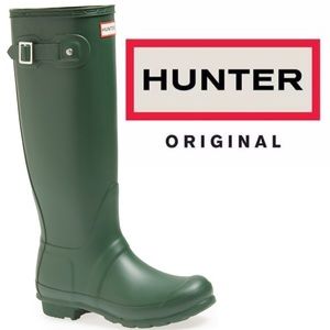 HUNTER Original Tall Waterproof Rain Boots